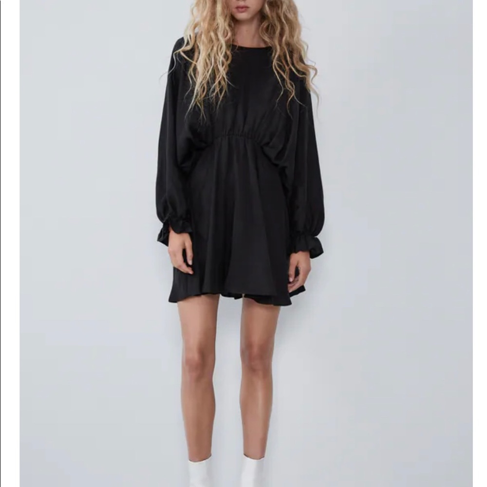 Zara Draped Mini Dress